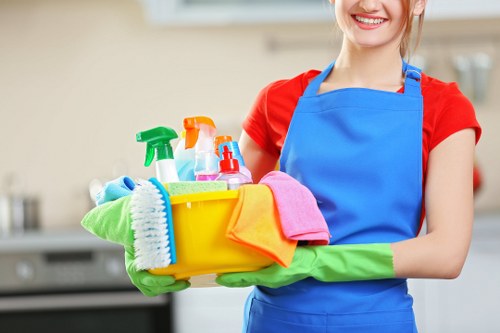 Load-based and cubic-yard quote examples for cleaning jobs